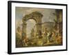 Cumaean Sibyl Prophesied the Birth of Christ, 1743-Giovanni Paolo Panini-Framed Giclee Print