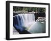 Cumberland Falls on the Cumberland River, It Drops 60 Feet Over the Sandstone Edge, Kentucky, USA-Anthony Waltham-Framed Photographic Print