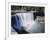 Cumberland Falls on the Cumberland River, It Drops 60 Feet Over the Sandstone Edge, Kentucky, USA-Anthony Waltham-Framed Photographic Print