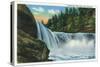 Cumberland Falls State Park, Kentucky - View of the Falls, c.1939-Lantern Press-Stretched Canvas