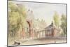 Cumberland Gate, Hyde Park, 1820-null-Mounted Giclee Print