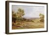 Cumberland Hills from Wardrew House, Gilston-James Aumonier-Framed Giclee Print