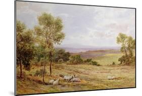 Cumberland Hills from Wardrew House, Gilston-James Aumonier-Mounted Giclee Print