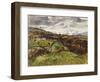 Cumberland Landscape, 1928 (Oil on Plywood)-Christopher Wood-Framed Giclee Print