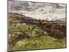 Cumberland Landscape, 1928 (Oil on Plywood)-Christopher Wood-Mounted Giclee Print
