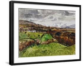 Cumberland Landscape, 1928-Christopher Wood-Framed Giclee Print