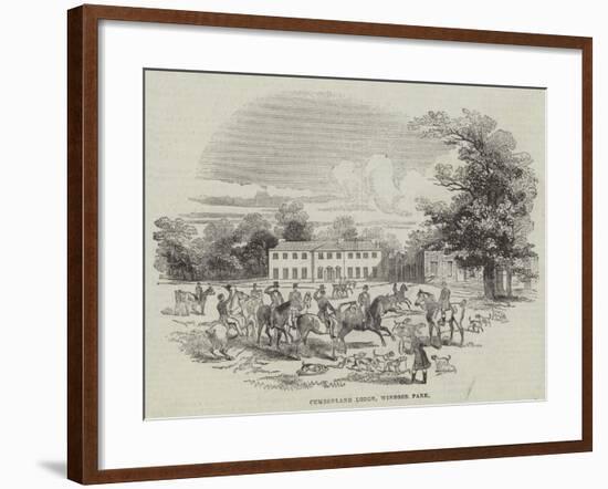 Cumberland Lodge, Windsor Park-null-Framed Giclee Print