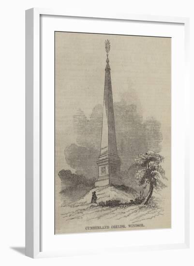 Cumberland Obelisk, Windsor-null-Framed Giclee Print