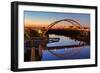 Cumberland River and Gateway Bridge, Nashville, Tennessee, United States of America, North America-Richard Cummins-Framed Photographic Print