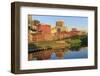 Cumberland River and Nashville Skyline, Tennessee, United States of America, North America-Richard Cummins-Framed Photographic Print