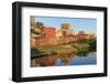 Cumberland River and Nashville Skyline, Tennessee, United States of America, North America-Richard Cummins-Framed Photographic Print