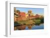 Cumberland River and Nashville Skyline, Tennessee, United States of America, North America-Richard Cummins-Framed Photographic Print