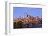 Cumberland River and Nashville Skyline, Tennessee, United States of America, North America-Richard Cummins-Framed Photographic Print