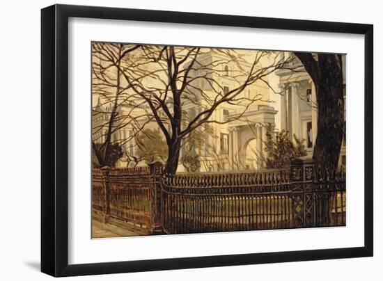 Cumberland Terrace, Regent's Park, C.1878-James Tissot-Framed Giclee Print