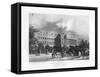 Cumberland Terrace, Regent's Park, London, 19th Century-J Woods-Framed Stretched Canvas