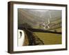 Cumbria, Lake District, Cycling Through Buttermere in the Lake District, England-Paul Harris-Framed Photographic Print