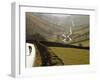 Cumbria, Lake District, Cycling Through Buttermere in the Lake District, England-Paul Harris-Framed Photographic Print