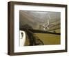 Cumbria, Lake District, Cycling Through Buttermere in the Lake District, England-Paul Harris-Framed Photographic Print