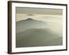 Cumbria, Lake District, High Viewpoint across the Langdale Pikes in Langdale, England-Paul Harris-Framed Photographic Print