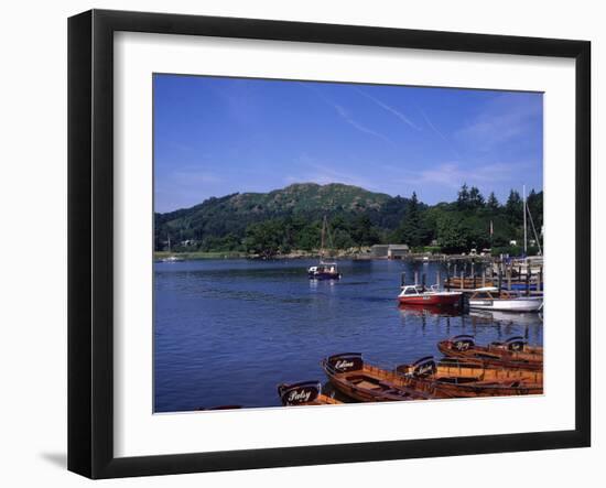 Cumbria Windermere at Ambleside-null-Framed Premium Photographic Print