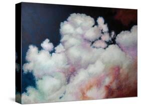 Cumulus, 2021 (acrylic on board)-Helen White-Stretched Canvas