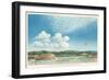 Cumulus, Altocumulus and Cirrocumulus Clouds-null-Framed Art Print