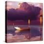 Cumulus Cloud, Rowboat, and Paddles-Colin Anderson-Stretched Canvas