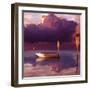 Cumulus Cloud, Rowboat, and Paddles-Colin Anderson-Framed Premium Photographic Print