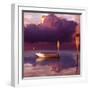 Cumulus Cloud, Rowboat, and Paddles-Colin Anderson-Framed Photographic Print