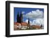 Cumulus Clouds Above the Mei§en Castle Hill-Uwe Steffens-Framed Photographic Print