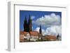 Cumulus Clouds Above the Mei§en Castle Hill-Uwe Steffens-Framed Photographic Print