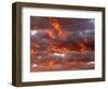 Cumulus clouds at sunrise. Fremont River Valley. Utah, USA-Scott T. Smith-Framed Photographic Print