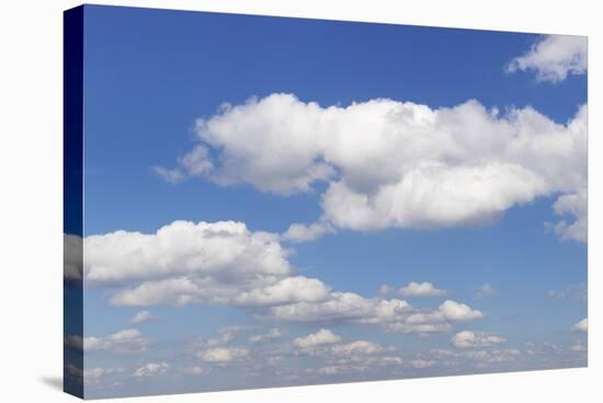 Cumulus Clouds, Blue Sky, Summer, Germany, Europe-Markus-Stretched Canvas