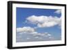 Cumulus Clouds, Blue Sky, Summer, Germany, Europe-Markus-Framed Photographic Print