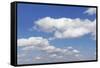 Cumulus Clouds, Blue Sky, Summer, Germany, Europe-Markus-Framed Stretched Canvas