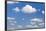 Cumulus Clouds, Blue Sky, Summer, Germany, Europe-Markus-Framed Photographic Print