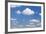 Cumulus Clouds, Blue Sky, Summer, Germany, Europe-Markus-Framed Photographic Print