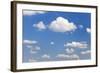 Cumulus Clouds, Blue Sky, Summer, Germany, Europe-Markus-Framed Photographic Print