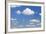 Cumulus Clouds, Blue Sky, Summer, Germany, Europe-Markus-Framed Photographic Print