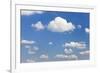 Cumulus Clouds, Blue Sky, Summer, Germany, Europe-Markus-Framed Photographic Print