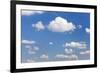 Cumulus Clouds, Blue Sky, Summer, Germany, Europe-Markus-Framed Photographic Print