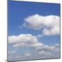 Cumulus Clouds, Blue Sky, Summer, Germany, Europe-Markus Lange-Mounted Photographic Print