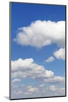 Cumulus Clouds, Blue Sky, Summer, Germany, Europe-Markus-Mounted Photographic Print