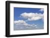 Cumulus Clouds, Blue Sky, Summer, Germany, Europe-Markus-Framed Photographic Print