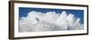 Cumulus clouds expands with convection over the Pacific Ocean, Land's End, Baja California Sur,...-Panoramic Images-Framed Photographic Print