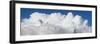 Cumulus clouds expands with convection over the Pacific Ocean, Land's End, Baja California Sur,...-Panoramic Images-Framed Photographic Print