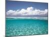 Cumulus Clouds Over Sea, Aqua-null-Mounted Photographic Print