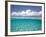 Cumulus Clouds Over Sea, Aqua-null-Framed Photographic Print