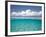 Cumulus Clouds Over Sea, Aqua-null-Framed Photographic Print