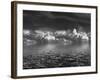 Cumulus Clouds over Water-marilyna-Framed Photographic Print